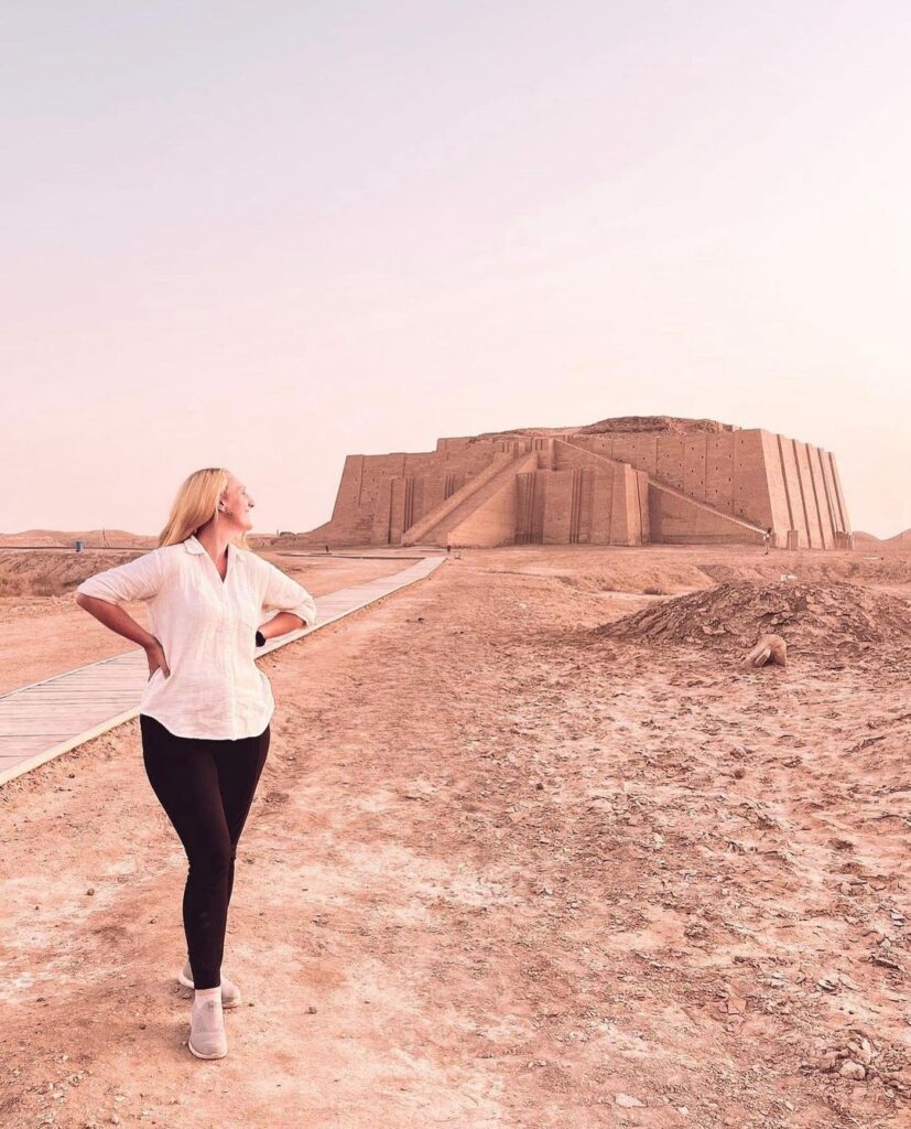 Ziggurat of Ur \ Copyright @janetnewenham